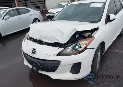 2012 Mazda Mazda3 I Touring z USA, uszkodzony, nr VIN JM1BL1L71C1695764